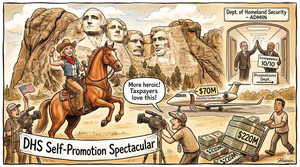 Department Celebrates Firing of Boss Who Turned Homeland Security Budget Into Vanity Western Calendar